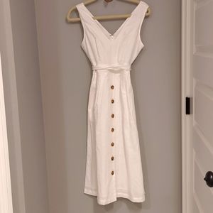 Gap linen dress with pockets